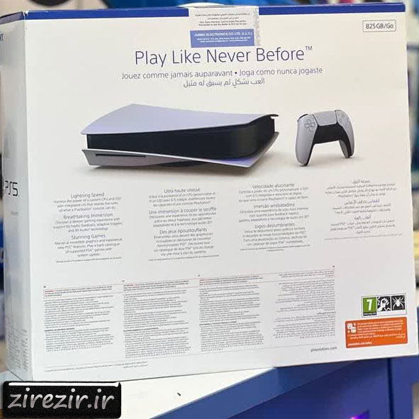 کنسول بازی سونی مدل PlayStation5 سری 1216A ظرفیت 825 گیگ